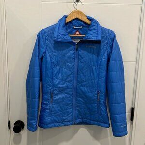 🏁 Columbia Omni Heat blue  jacket size small